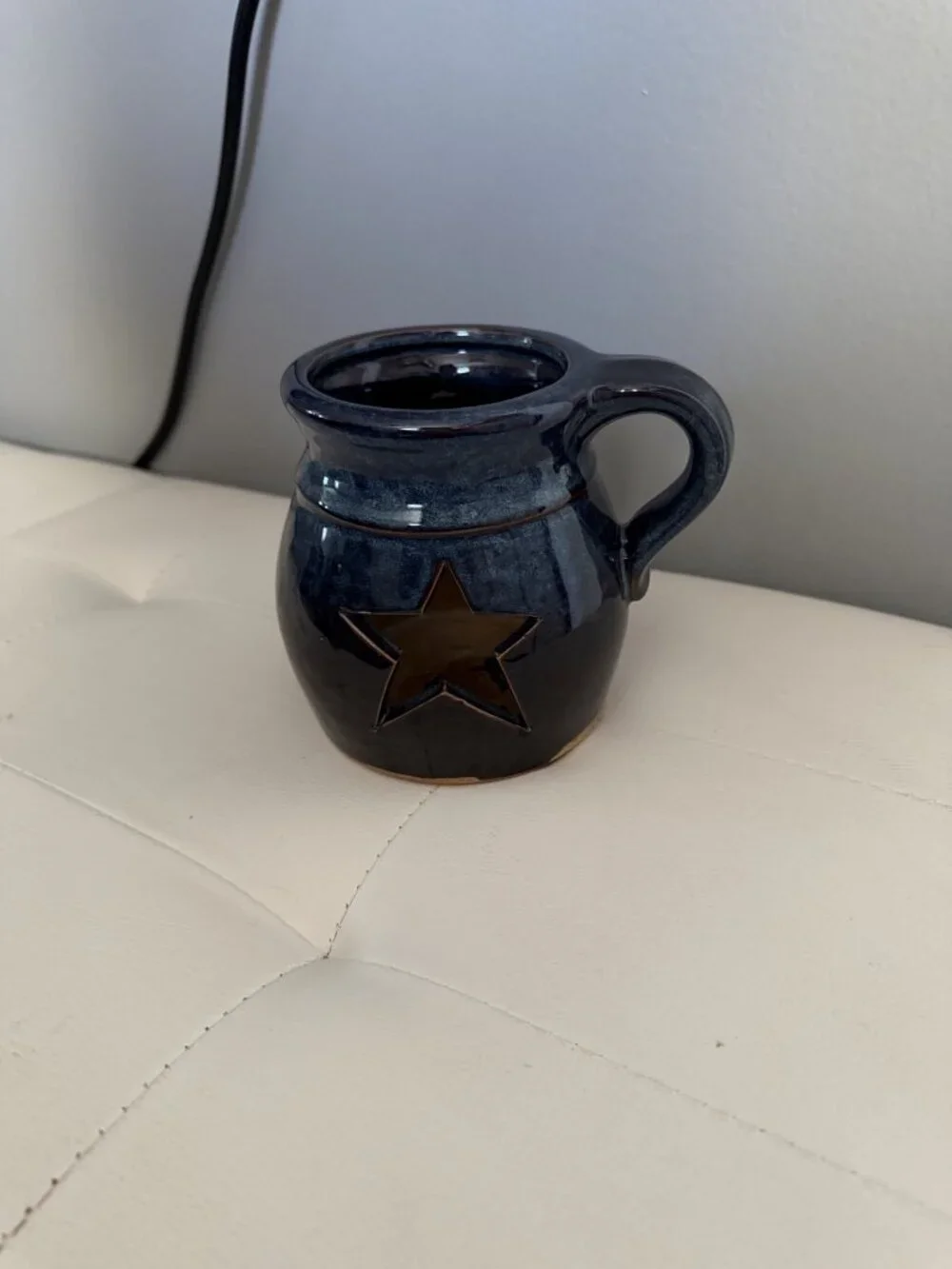 Pottery Stoneware Tealight Candle Holder